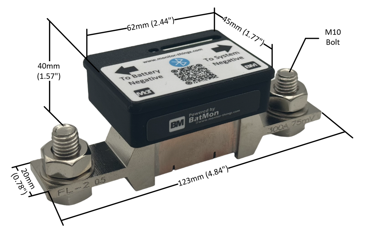 BatMon 300A Bundle: 2*300A + 5*30A
